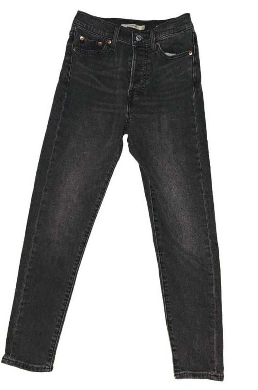 Levi's Ribcage Skinny Jeans Size 26 Black Denim